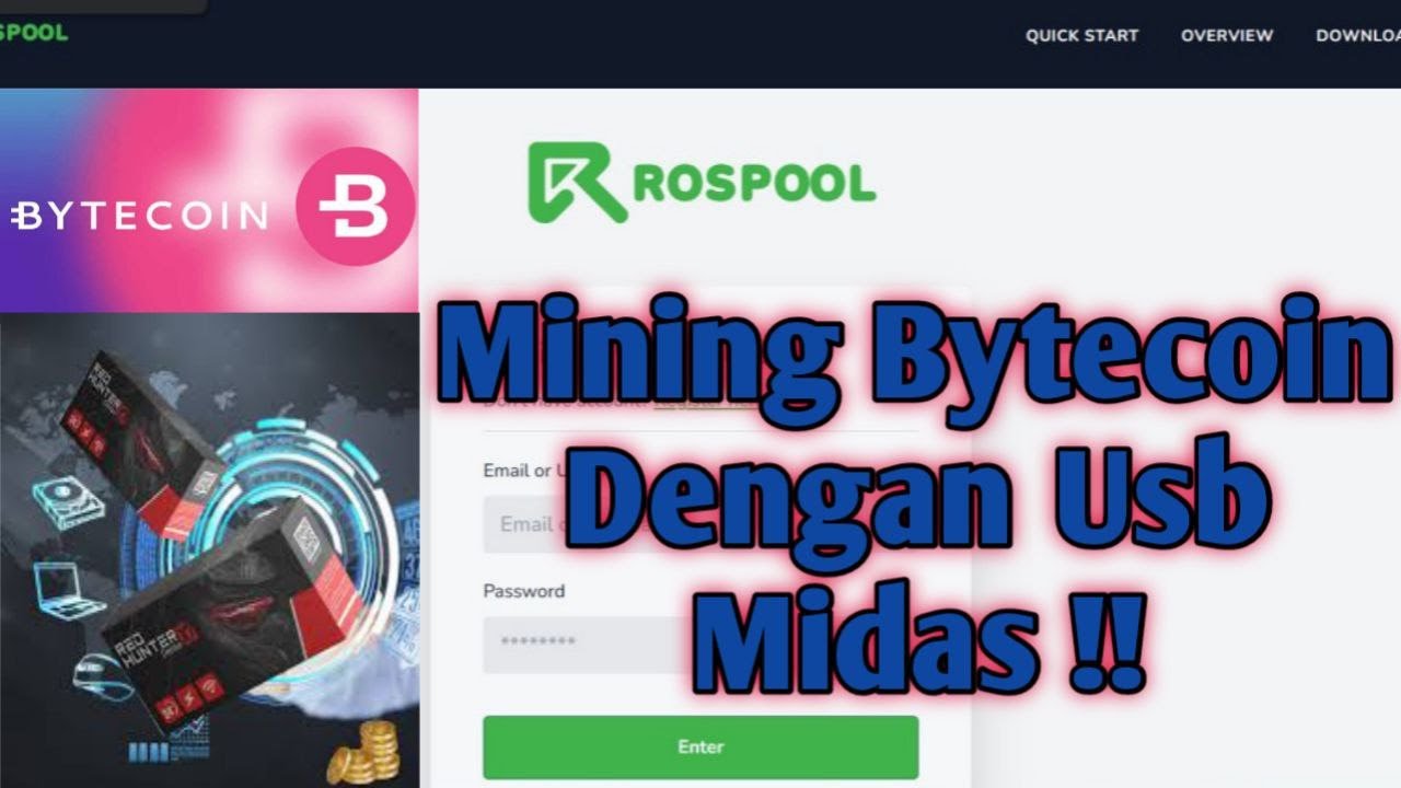 mining bytecoin dengan usb 