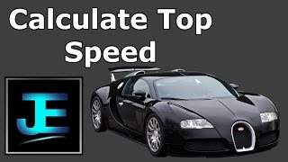 How To: Calculate a Car's Top Speed