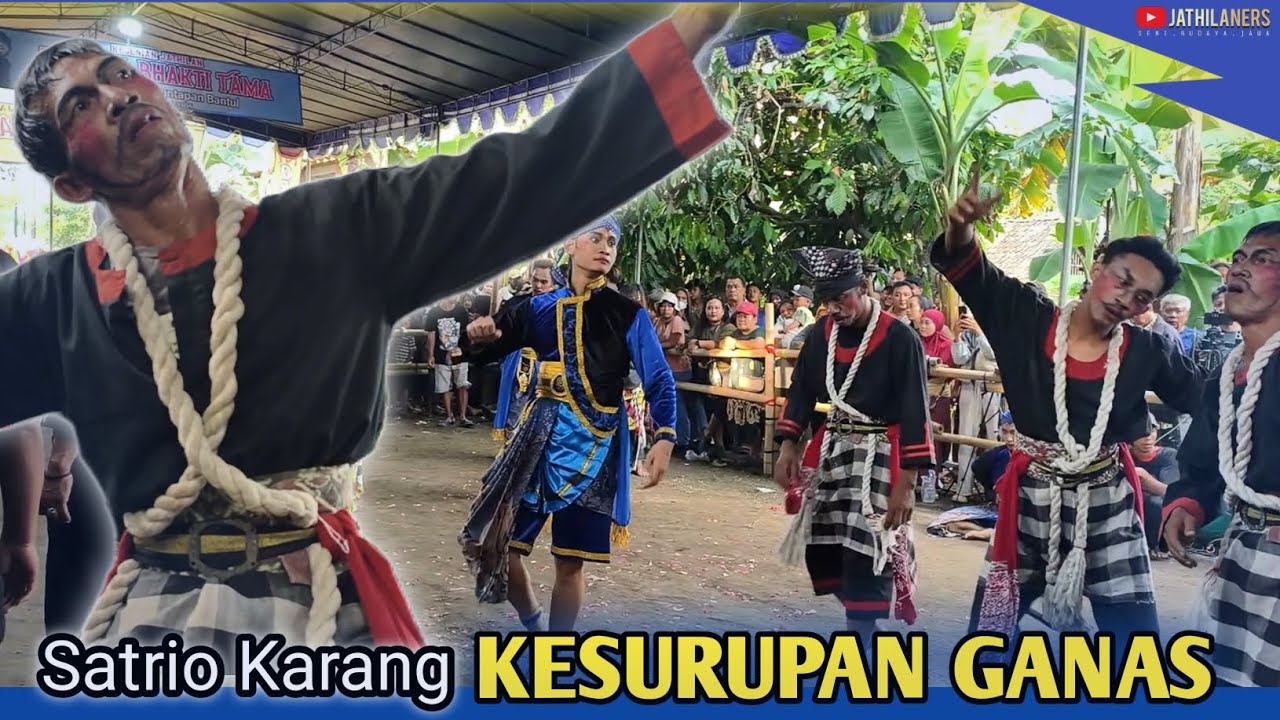 Mendem Kesurupan Ganas Babak Putra Satrio Karang Ndadi