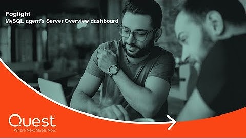Foglight MySQL Server Overview