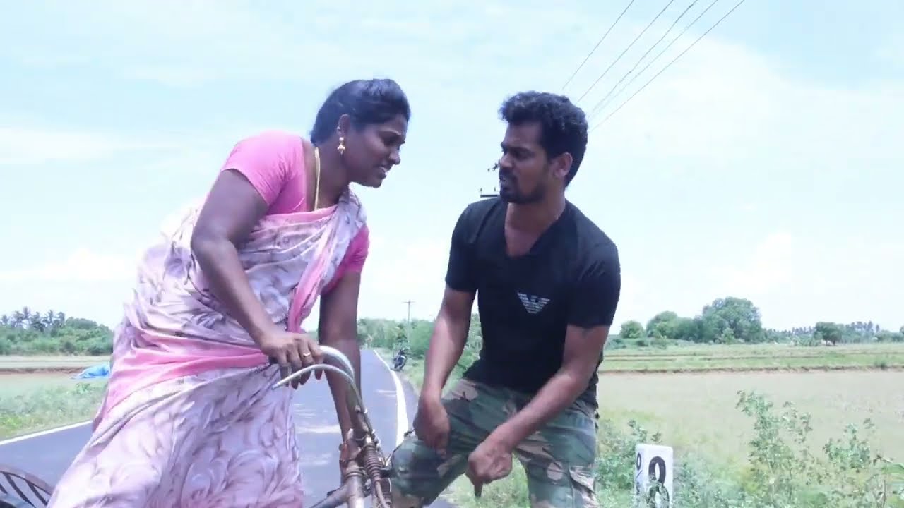 சைக்கிள் ஓட்ட சொல்லிக் கொடுக்க எங்கடா கை வைக்கிற திருச்சி சாதனா