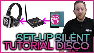 Silent Disco Dry Hire Set-Up - The Silent Disco Company
