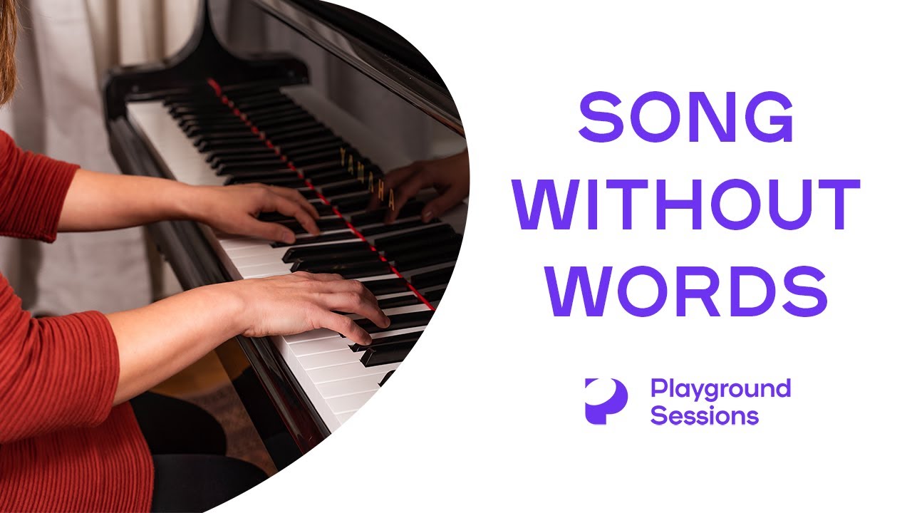 How to play 'Song Without Words' by Fritz Spindler on the piano