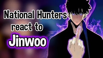 National Hunters & S-Rank Hunters React To Sung Jinwoo Solo Leveling