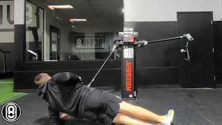 Activ8 | Keiser Side Plank Row
