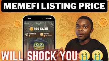 MemeFi Listing Price Will Shock You on🤫😤 October 9th