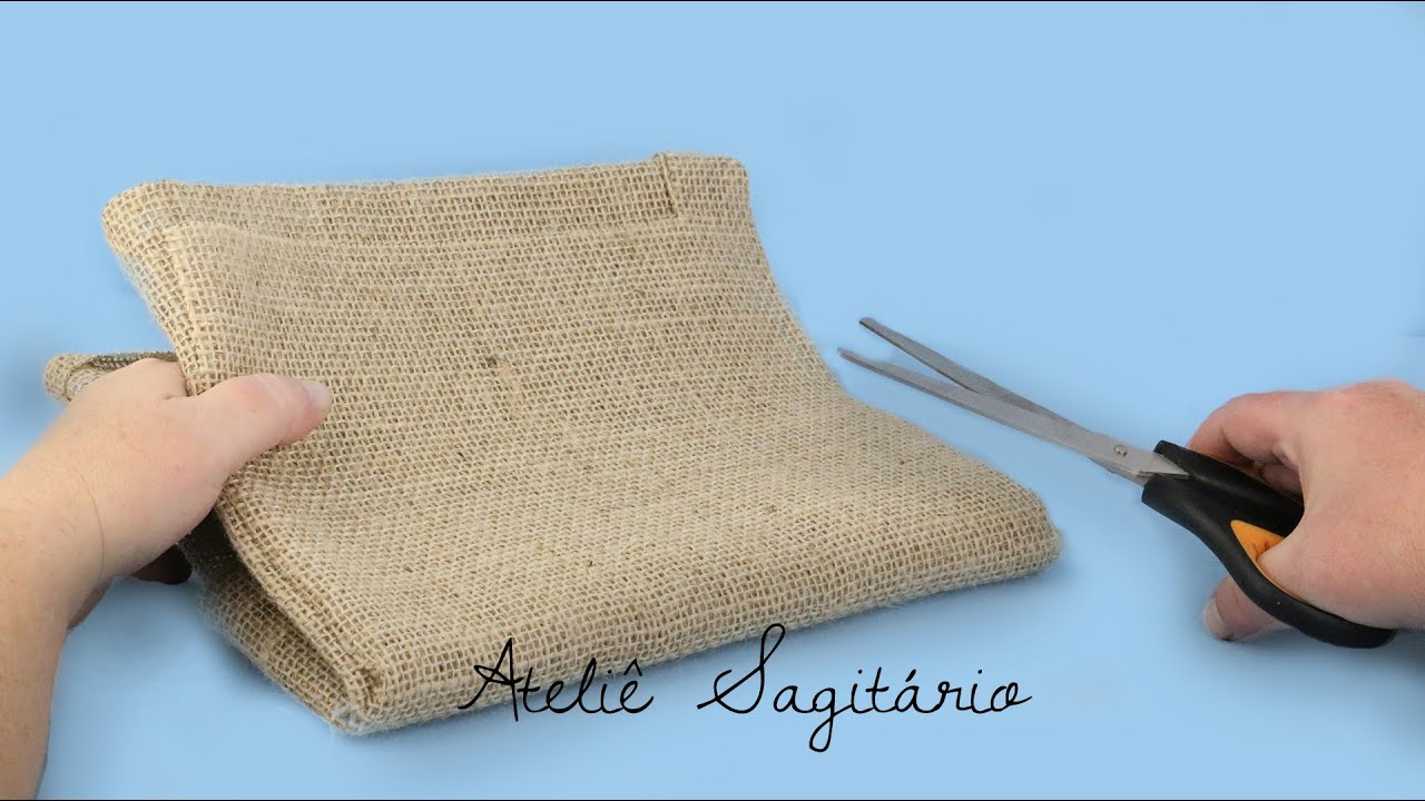 Ideias com retalhos de juta