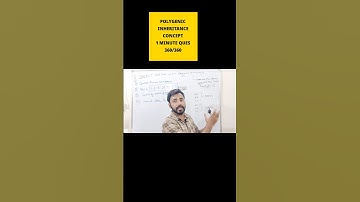 POLYGENIC INHERITANCE |1 MINT QUESTION| SHORT TRICK | 360/360