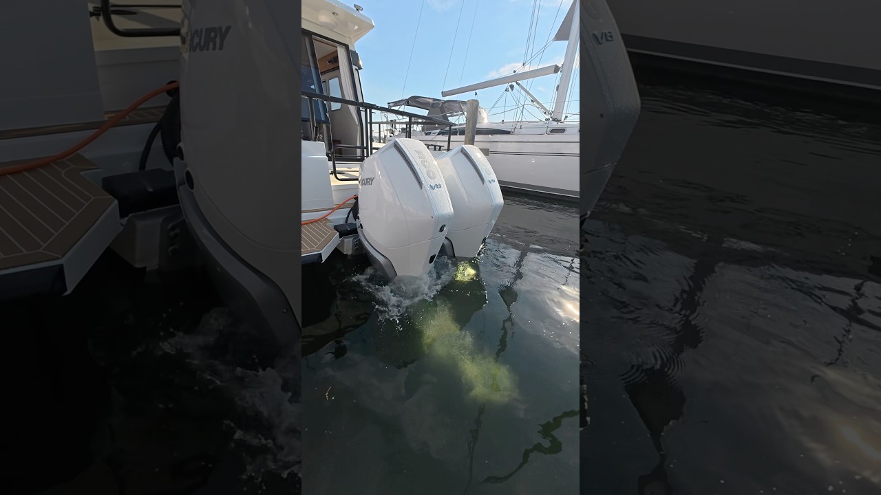 ⁣Sounds a Targa 27.2 Makes 🔊 | Targa Boat ASMR