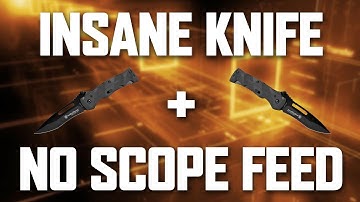Insane Knife + No Scope Streak!!!
