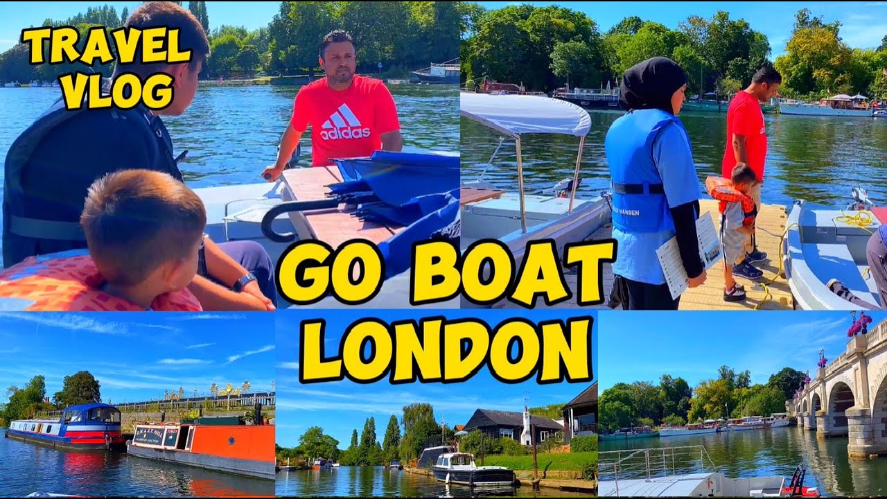 Travel Vlog Visit To Go Boat London Kingston Upon Thames YouTube