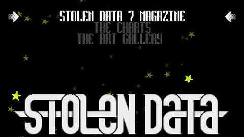 Anarchy   Stolen Data #07 HYPERSPIN AMIGA INTRO CRACKTRO DEMO COMMODORE NOT MINE VIDEOS