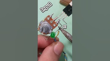 TIP 41C Transistor|Control Dc Voltage Up to 5 amps Load Using Transistor|#youtubeshorts #tip41c