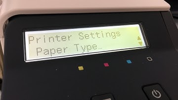 Xerox Phaser 6510 - How to set the paper type for the MP / Multipurpose Tray