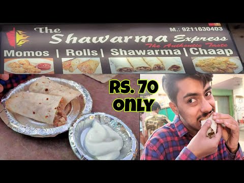 The Shawarma Express II Veg Non Veg Shawarma at just Rs 70 Huda market Sec 7 ext Gurugram