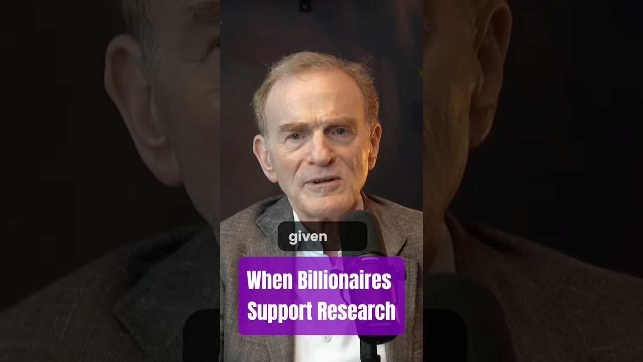 How Billionaires Support Scientific Research