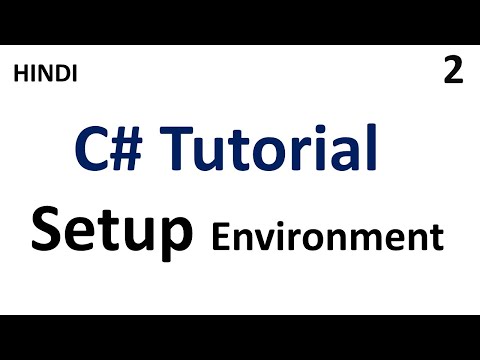 Environment setup in C# tutorial | Part - 2 |  #tutorial007