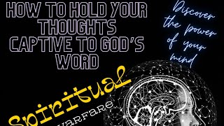 Compare your thoughts to God’s word. #god #bible #love #spiritualwarfare #strength #power #reels