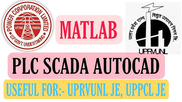 #uppcl #nhpc UPPCL JE // UPRVUNL JE // MATLAB // AUTOCAD // PLC SCADA