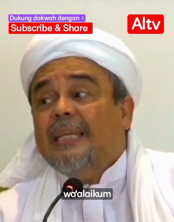 Part 4, Jawab salam kepada non muslim yang mengucap salam #ceramah  #hrs #islam