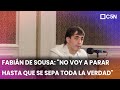 FABÍAN DE SOUSA: "Se HIZO una FALSA y DIABÓLICA ACUSACIÓN CONTRA MÍ y mis SOCIOS"