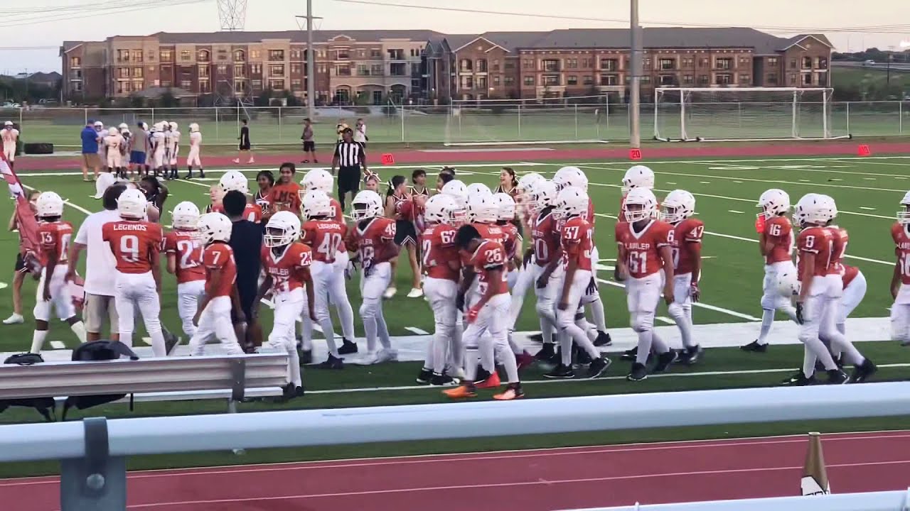 Lawler Middle School Football Game 4 YouTube