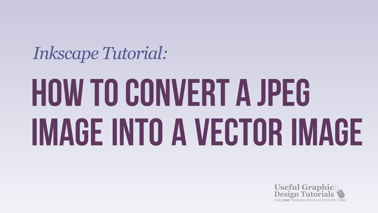 Download How to Convert a jpeg Image into a Vector Image Using ...