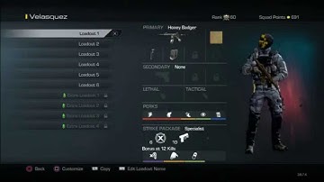 CoD Ghosts - My Stats So Far w/Classes (April)