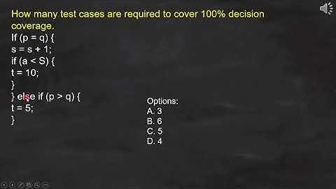 ISTQB Foundation level White box testing EXAMPLE 2 ISTQB