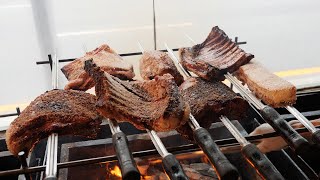 무한리필 바베큐(양갈비/스테이크/삼겹살/닭고기) - 안양 츄라스코 / All You Can Eat Brazilian Barbecue(Churrasco)  - Anyang Korea