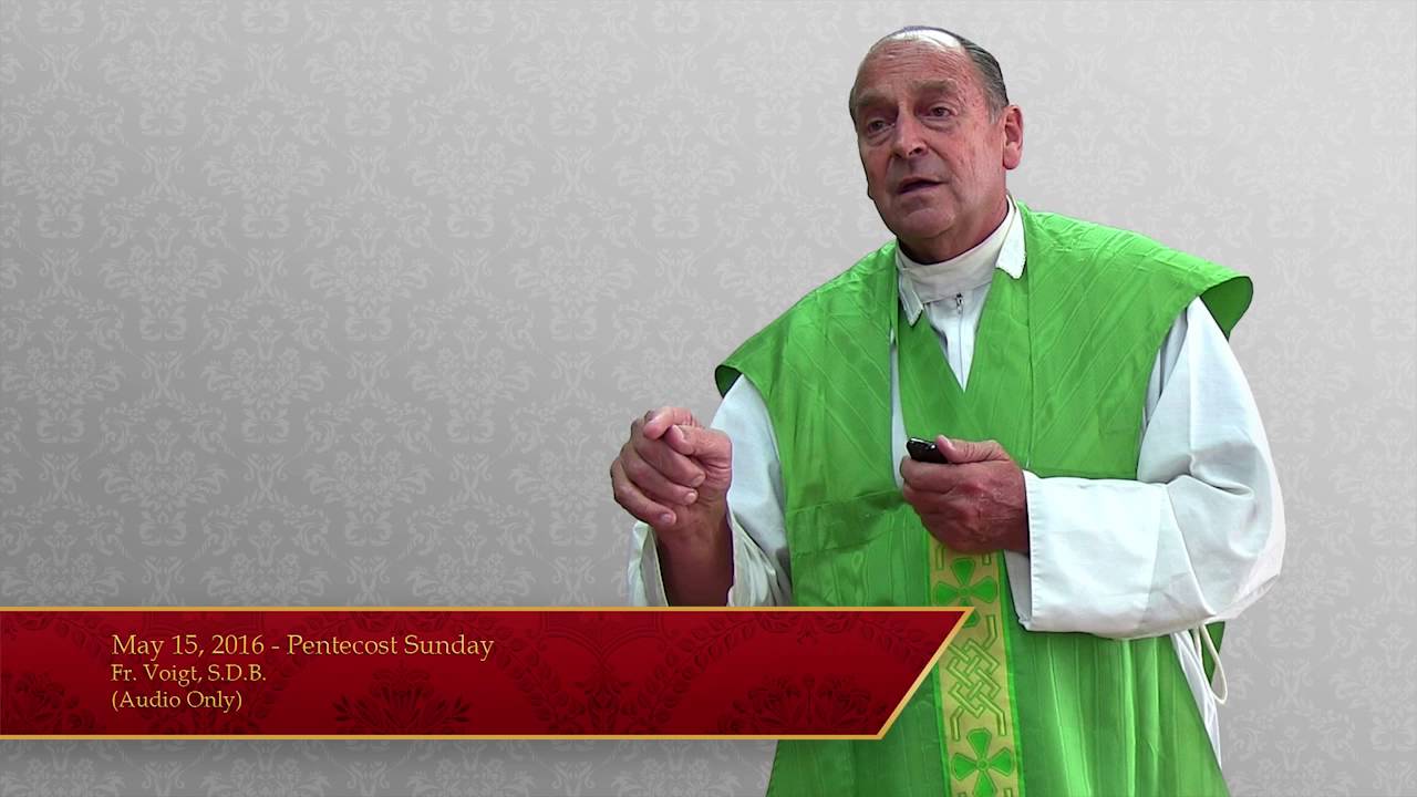 Fr. Voigt Pentecost Sunday 2016 Sermon - Audio Only