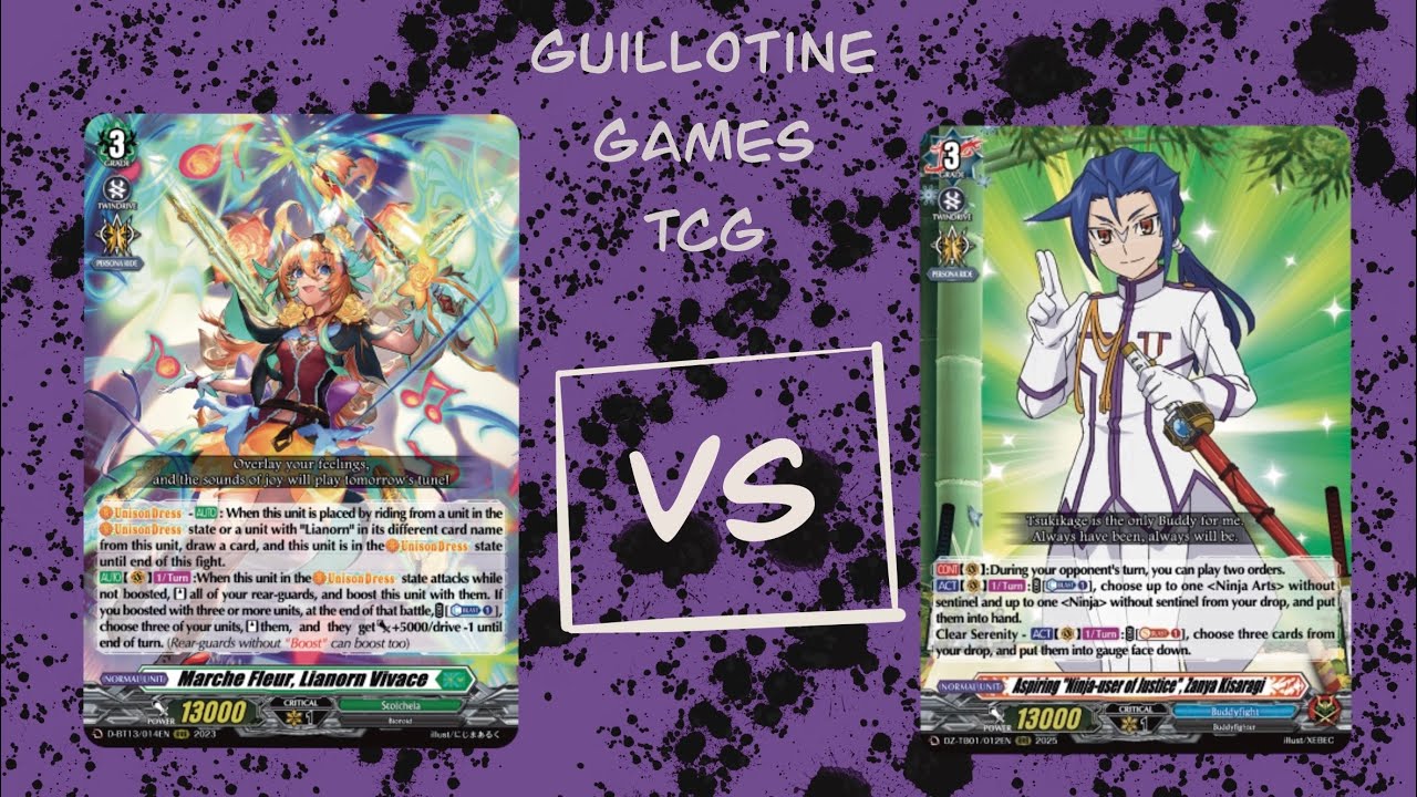 Cardfight Vanguard!! Stoichea (Lianorn) VS Katana world (Zanya) Locals match 