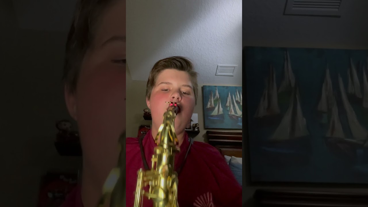 Samuel Campen 2024 Stetson Saxophone Workshop Alto Saxophone Audition Part 2: Scales