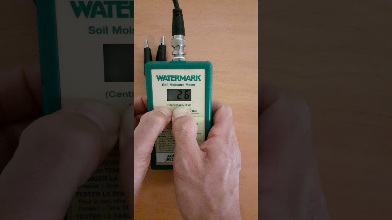 Comment régler la température sur les boitiers Watermark ?Watermark meter - change the temperature ?