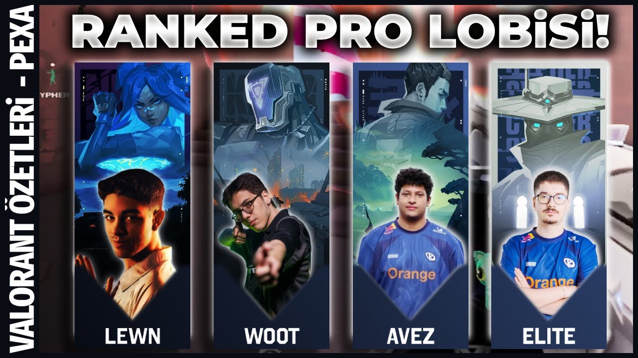 PRO OYUNCULAR AYNI TAKIMDA! | LewN, Wo0t, Avez, Elite | Valorant Maç Özetleri #308