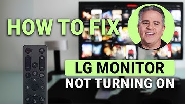 How To Fix LG Monitor Not Turning On: Quick & Easy Power Fix! (Check)