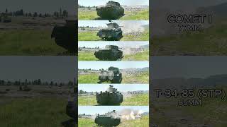 Medium Tanks Gun Sound Effect #warthunder #warthundertanks