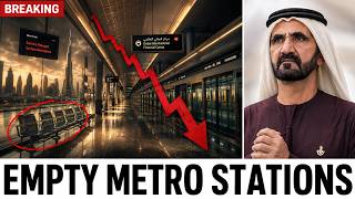 Dubai's $15B Metro System FAILING — Stations Empty as Commuters Vanish Daily