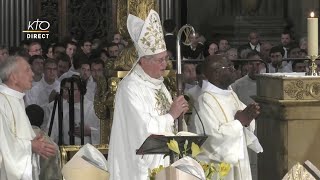 Messe d'accueil de Mgr Laurent Ulrich, archevêque de Paris