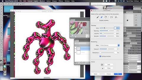 Corel Painter : Create Alien Creatures Using Liquid Metal Tutorial | Graphicxtras
