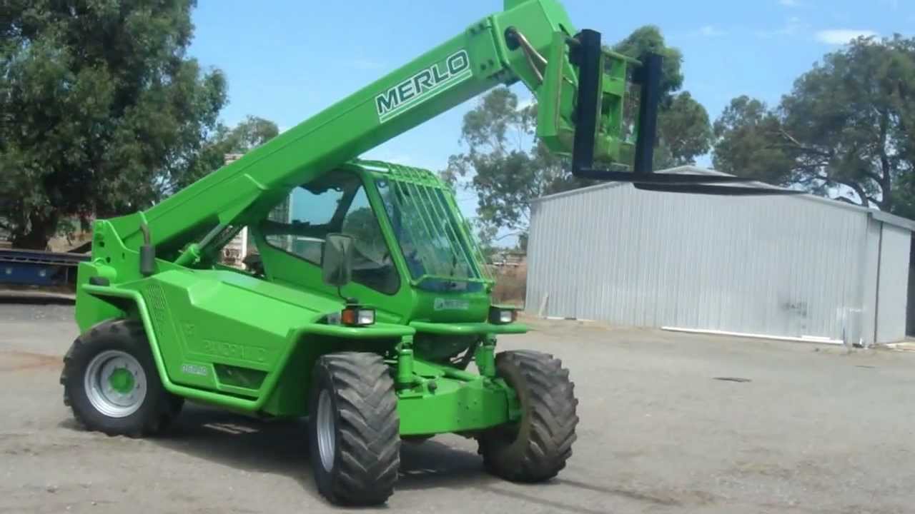 M10k Telehandler 2006 Merlo P60 10K Telehandler - YouTube