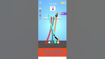 Tangle Master 3D Level 162 Walkthrough Мастер 3D распутывания #162level #shorts #TangleMaster3D