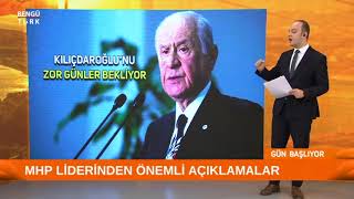 MHP Lideri Devlet Bahçeli'den TÜRKGÜN Gazetesine Özel Açıklama Resimi