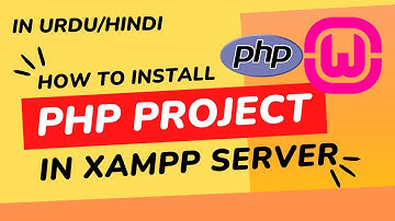 How to Install PHP Project On XAMPP Server In Urdu/Hindi