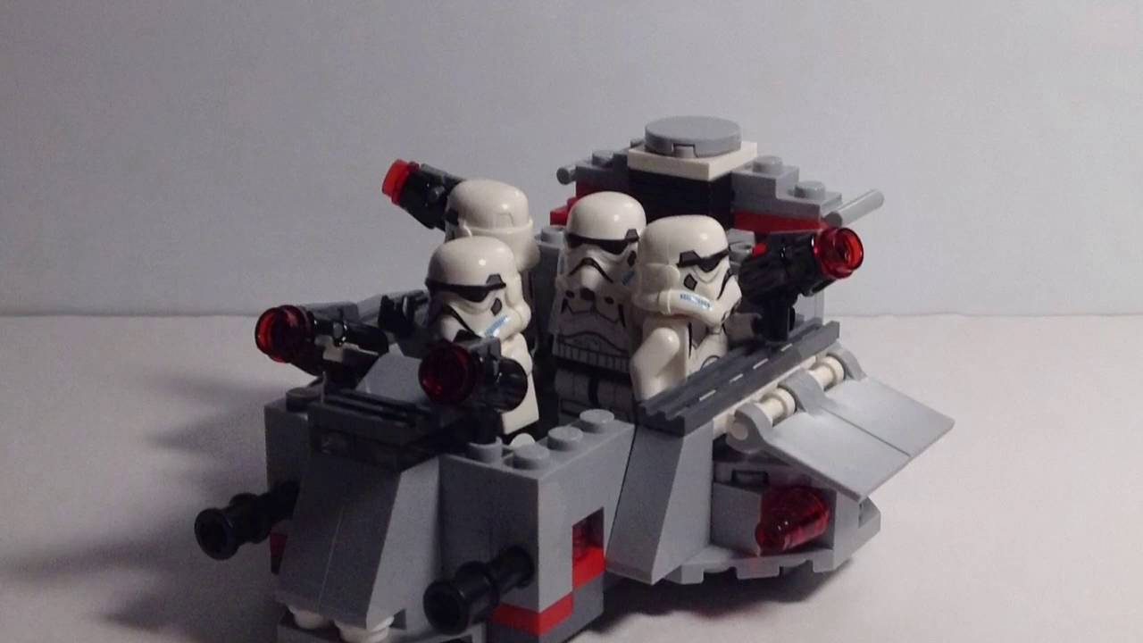 Alternative Build for the Imperial Troop Transport designed by BrickBrosUK