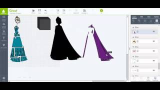 How to create a 4 Foot Image in Design Space using Slice. screenshot 2