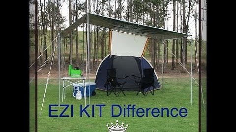 The EZI KIT Difference | Tarp Camping Shelters