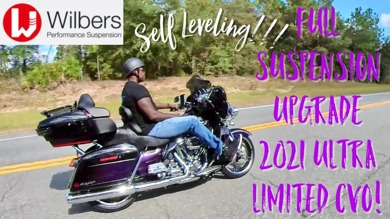 Wilbers Suspension Upgrade For My Harley Davidson 2021 Ultra Limited CVO Extremely Impressive