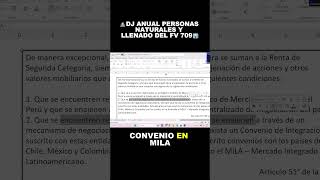 👨🏻💻DJ ANUAL PERSONAS NATURALES Y LLENADO DEL FV 709📊 #parte3