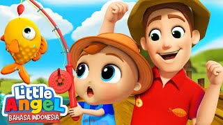 Tu, Wa, Ga, Pat, Ma, Lima Pancingan! | Kartun Anak | Little Angel Bahasa Indonesia